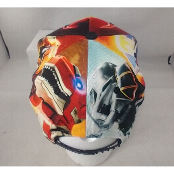 Power Rangers Megazord adjustable Hat 2018 Bioworld All Over Print - Picture 7 of 15